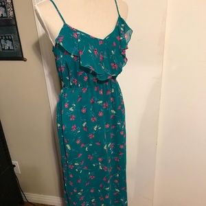 Floral maxi dress